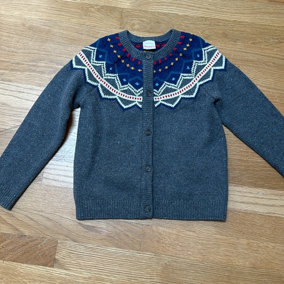 Hanna Andersson fair isle cardigan - Picture 2 of 7